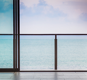 Rail and glass balustrade systems